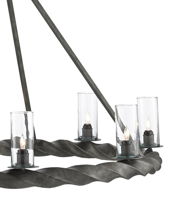 Orson Chandelier In Light Molé