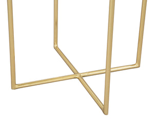 Lotus Side Table Gold