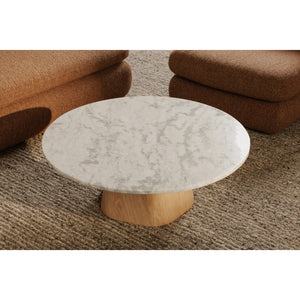 Moe's Evelyn Ashen Grey Matrix Coffee Table