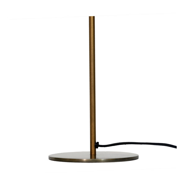 Moe's Trumpet Table Lamp Gold with Brass Finish