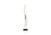 Human Sculpture, One Arm Up, Paper Mache
