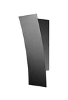 Landrum 1 Light Outdoor Wall Sconce in Black Finish