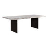 Evans Dining Table in White Acacia Wood