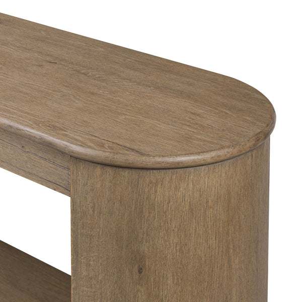 Farrow Console Table - Drifted Oak Veneer