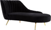 Josefina Chaise In Black Velvet