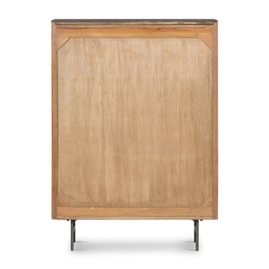 Fletcher 5 Drawer Dresser In Bluestone