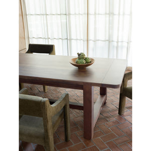 Moe's Wilson Dining Table Small Warm Brown