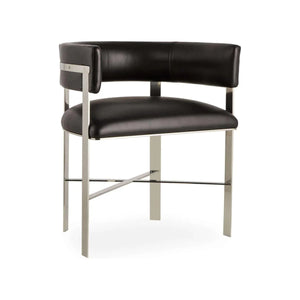 Art Dining Chair - Silver