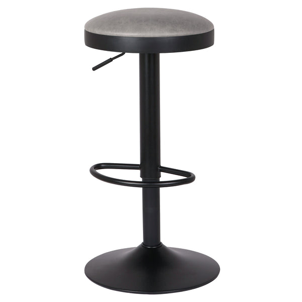 Juno Gaslift Bar Stool In Vintage Mist Gray