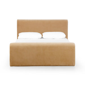 OPEN BOX - Mitchell Bed In Surrey Camel In Queen