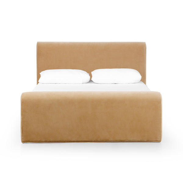 OPEN BOX - Mitchell Bed In Surrey Camel In Queen