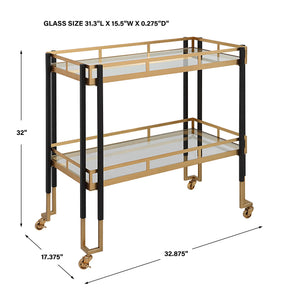 Kentmore Modern Bar Cart