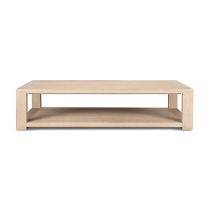 Thomas Coffee Table - Bleached Oak Veneer