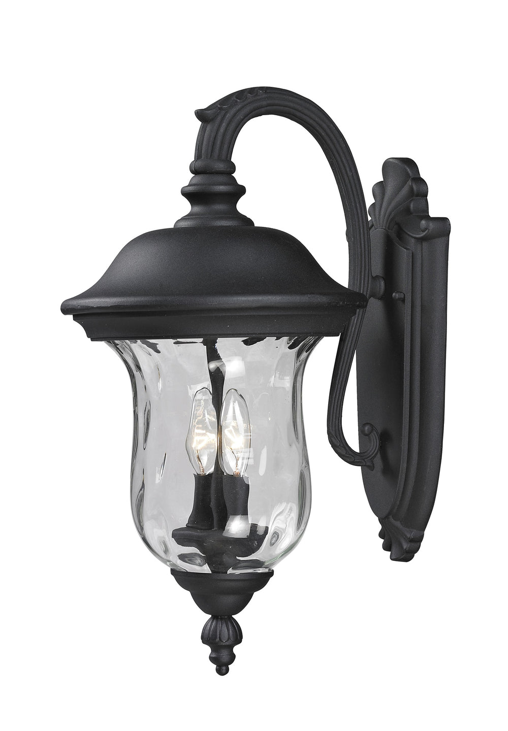 Armstrong Outdoor Wall Light in Black Finish