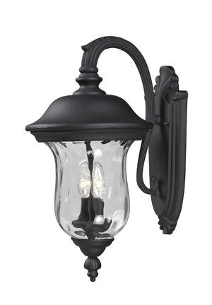 Armstrong Outdoor Wall Light in Black Finish