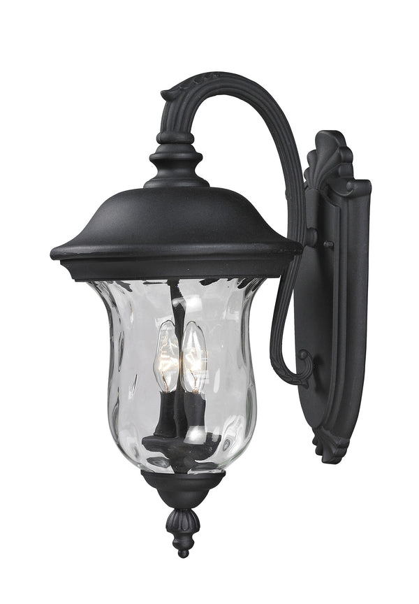 Armstrong Outdoor Wall Light in Black Finish