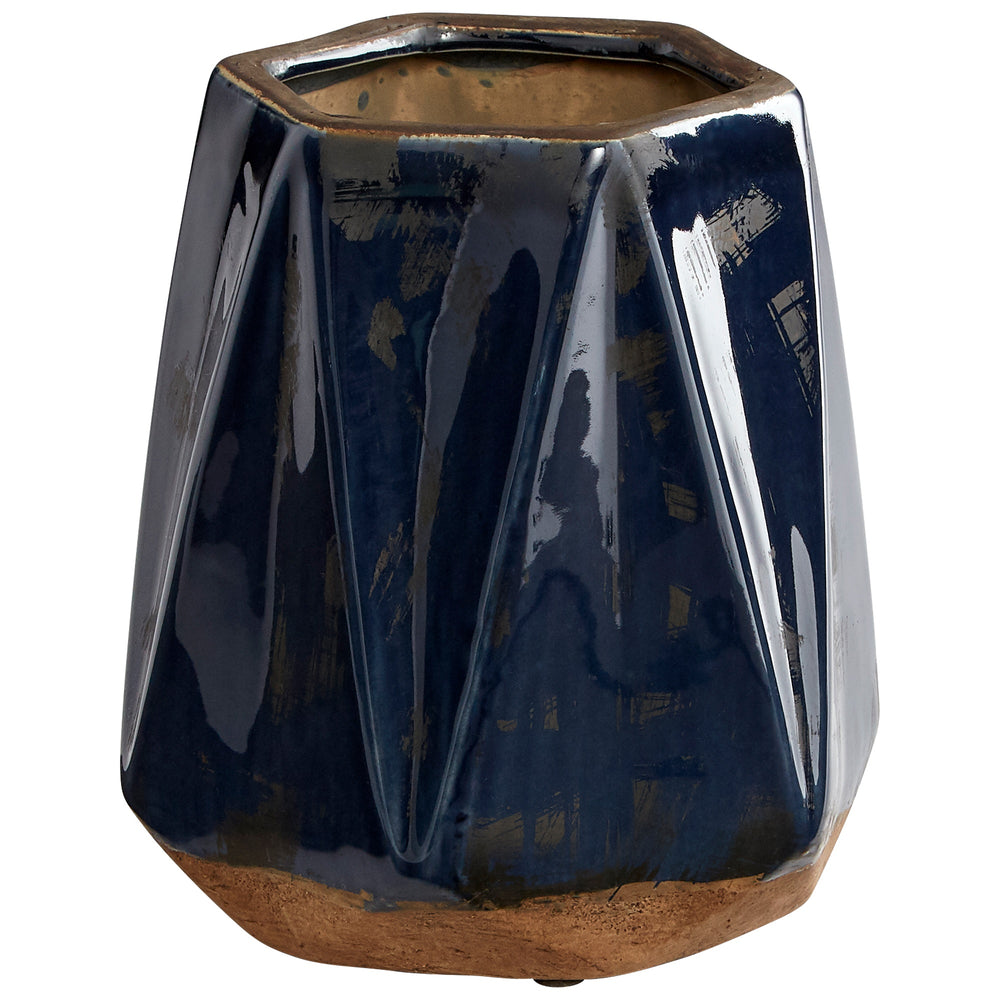 Large Chamos Planter in Blue