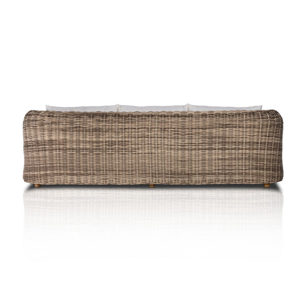 Messina Outdoor Sofa-106" - Venao Ivory