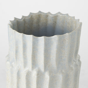 Cardon 14.4H Gray Ceramic Vase