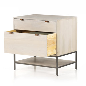 Trey Modular Filing Cabinet In Dove Poplar
