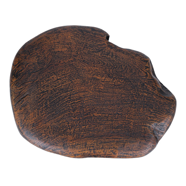 Katniss Reclaimed Teak Side/ End Table, Ebonized Teak