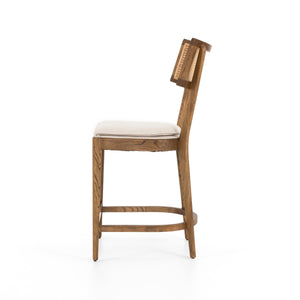 Britt Stool In Savile Flax In Counter