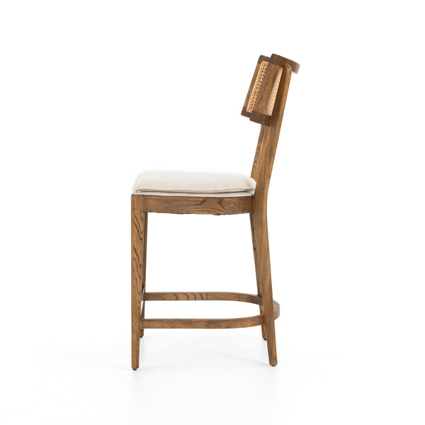 Britt Stool In Savile Flax In Counter