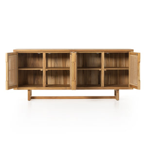 Merit Outdoor Sideboard In Natural Teak