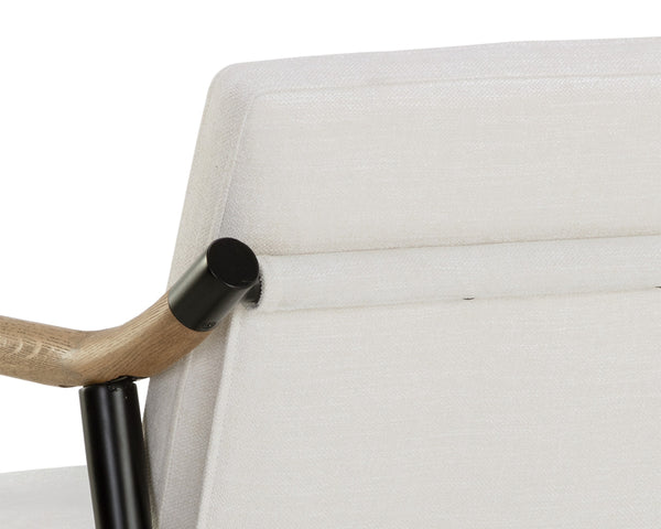 MEADOW DINING ARMCHAIR - HEATHER IVORY TWEED