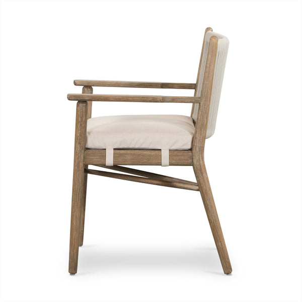 Rosen Outdoor Dining Armchair In Natural