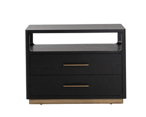 DANETTE NIGHTSTAND - BLACK