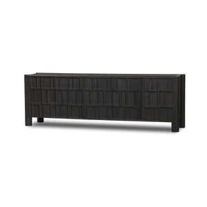 Ezri Media Console - Black Oak