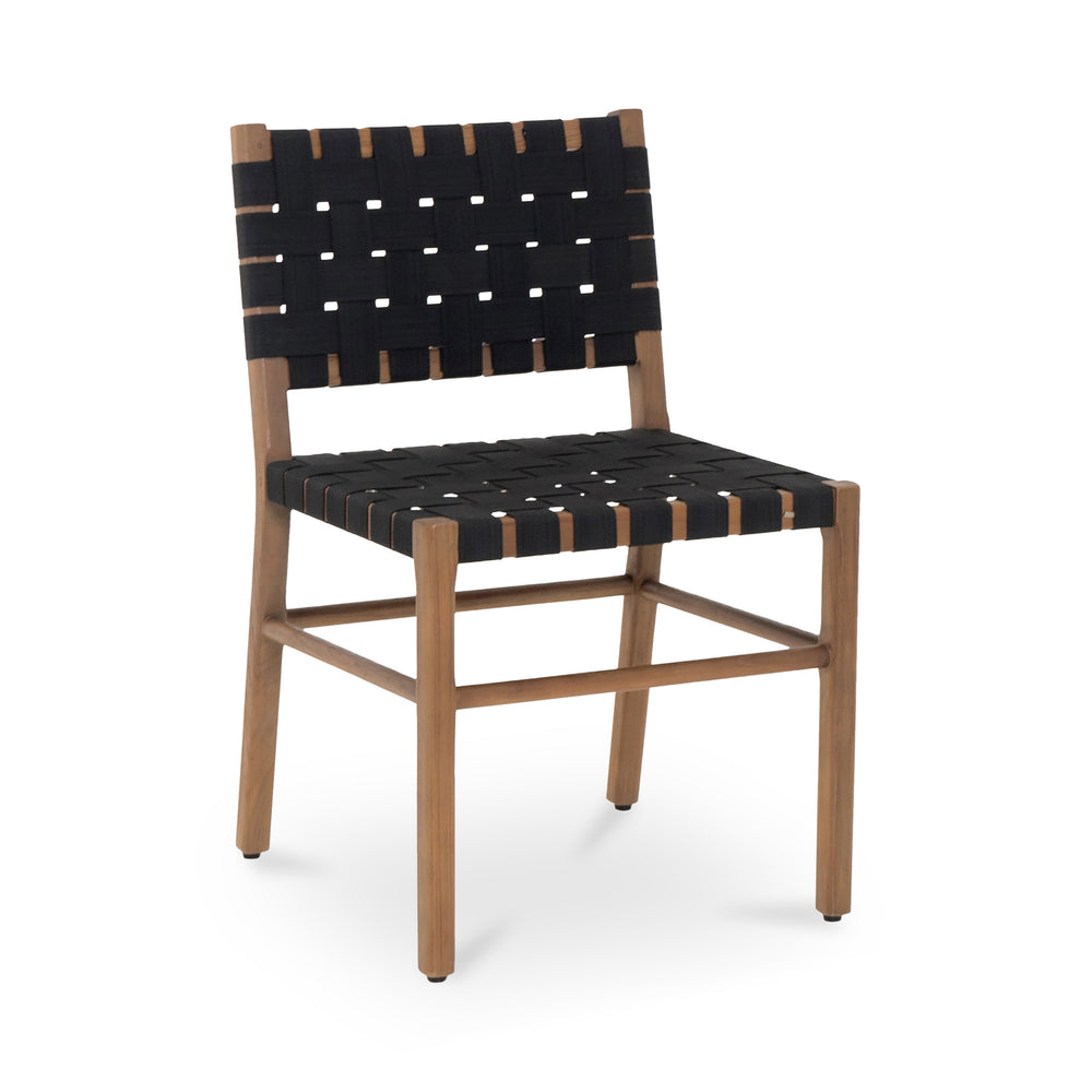 Mira Outdoor Dining Chair with Teak Frame