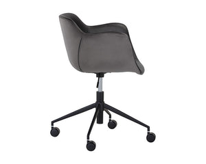 Owen Contemporary Office Chair - Town Grey / Roman Grey