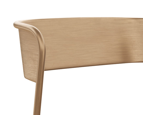 KEANU DINING CHAIR - ANTIQUE GOLD