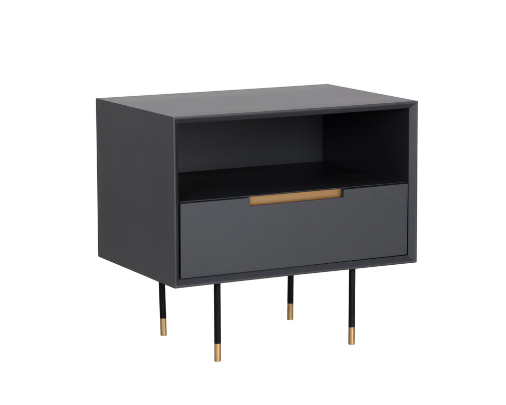 DANBURY NIGHTSTAND - SLATE NAVY