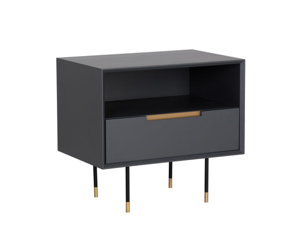 DANBURY NIGHTSTAND - SLATE NAVY
