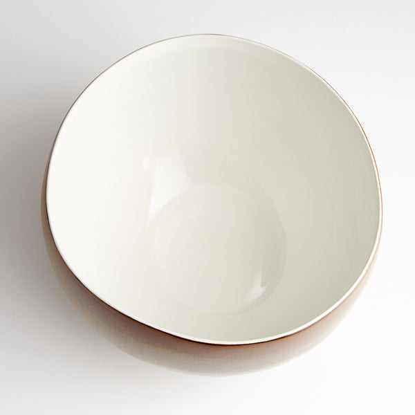 Marbled Dreams Bowl in Olive Glaze