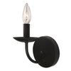 Wrought Iron AC11671BK Wall Bracket in Black