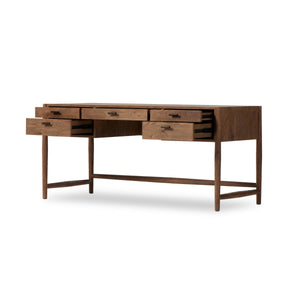 Glenview Desk In Weathered Oak