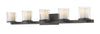Schema 5 Light Vanity in Bronze Finish