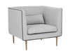 BATAVIA ARMCHAIR - BELFAST HEATHER GREY