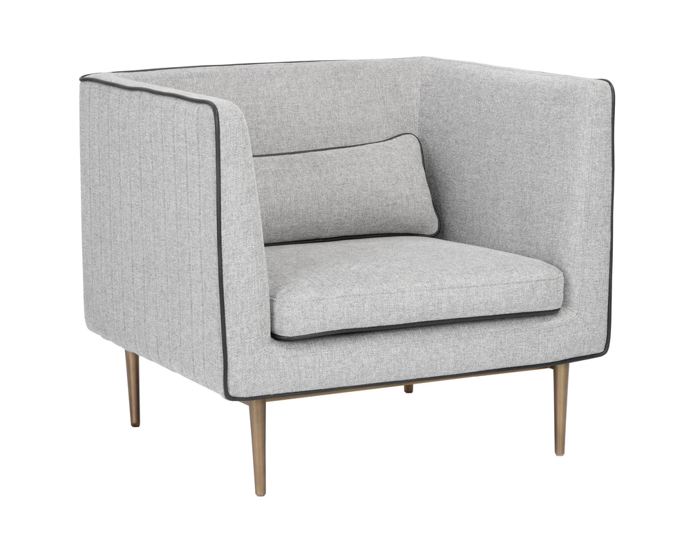 BATAVIA ARMCHAIR - BELFAST HEATHER GREY