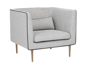 BATAVIA ARMCHAIR - BELFAST HEATHER GREY