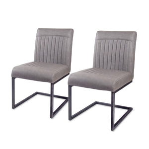 Ronan Dining Chair In Antique Graphite Gray