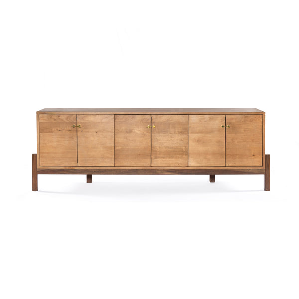 Reza Media Console-Smoked Honey