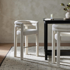 Tacova Bar Stool in Florence Cream