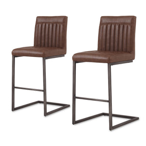 Ronan Counter Stool In Antique Cigar Brown
