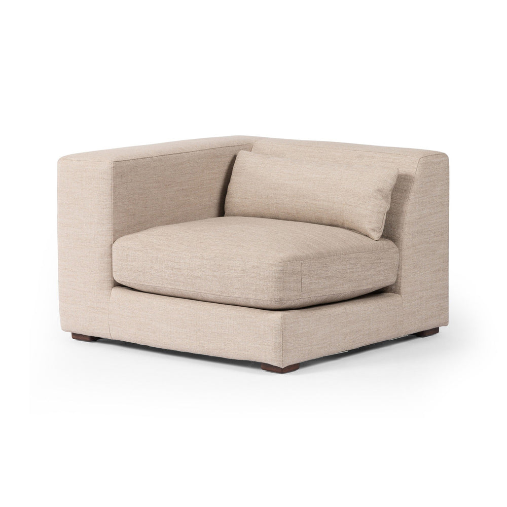 Sena Sectional In Alcala Wheat And Almond