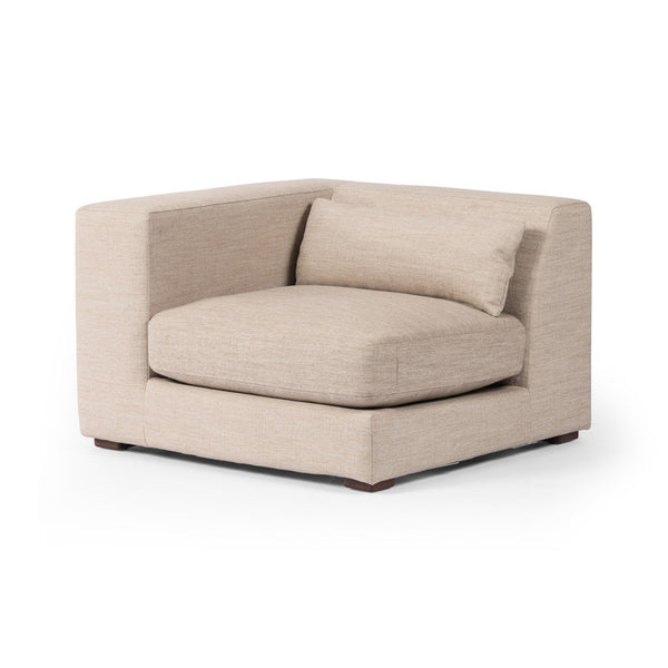 Sena Sectional In Alcala Wheat And Almond